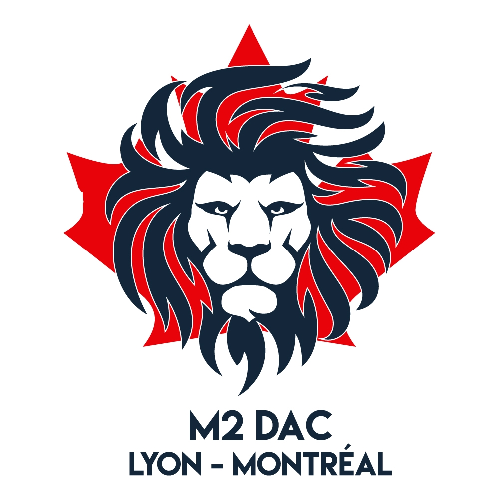 Logotype M2DAC Lyon - Montréal