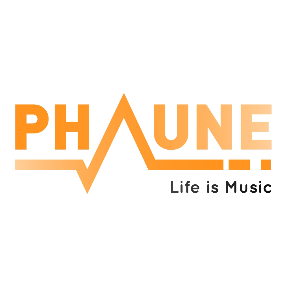 Logotype Phaune, Life is music