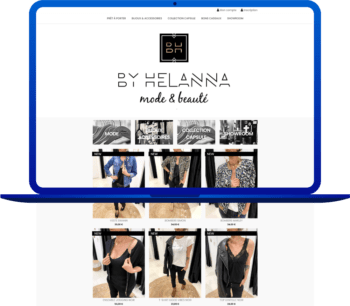 Portfolio : ByHelanna, boutique en ligne B2C